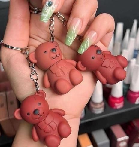 2 in 1 Keychain Bear Matte Lipstick (Buy 1 Get 1 Free, Assorted)